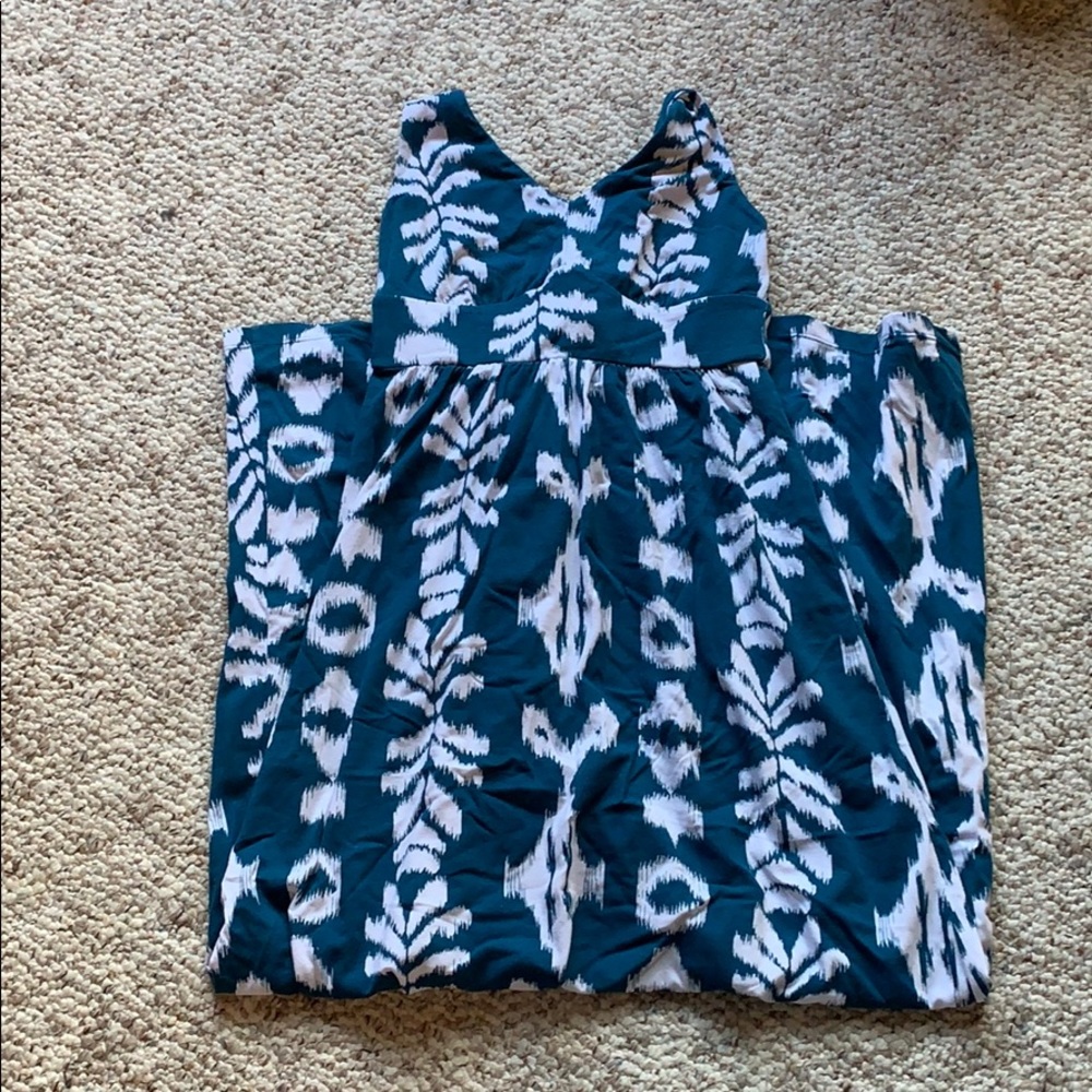 Gap halter maxi dress